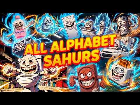 ALL Alphabet Sahurs — Brainrot | Official Music Video (Epic Anime Opening 2025)