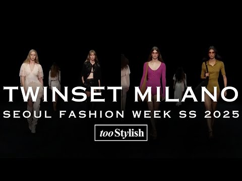 TWINSET MILANO | Spring Summer 2025 | Milan Fashion Week MFW | tooStylish Fashion Show Runway Review