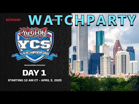 🔴 Watchparty Yu-Gi-Oh! TCG YCS Houston, TX – Day 1