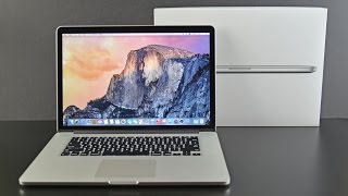 Apple MacBook Pro 15" with Retina display (MJLT2) 2015 - відео 1