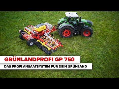 Grünland Nachsaat mit dem APV Grünlandprofi GP 750. Der Profi für deine Grünlandpflege