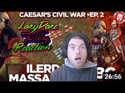HISTORY FAN REACTION Battles of Ilerda and Massilia 49 BC - Caesar's Civil War -