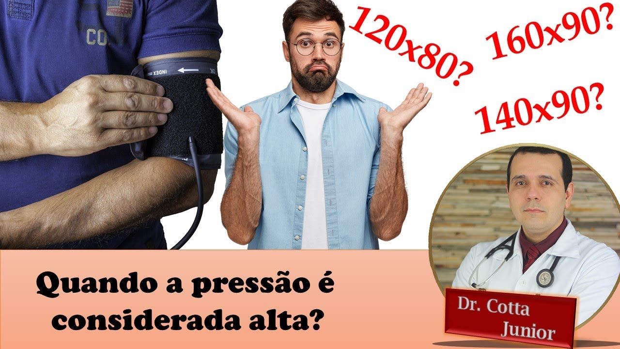 Quando é considerado pressão alta O Cardiologista responde.