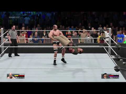 Cesaro vs Sgt. Slaughter