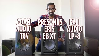 Video thumbnail for Which 8-Inch Monitors Should You Buy for $1k? (ADAM Audio T8V, PreSonus Eris E8 XT, Kali Audio LP-8) by AudioTechnology Magazine