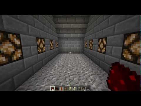 Minecraft 1.4.2 Falling stairs trap/hidden passage