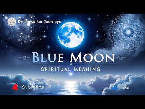 Die spirituelle Bedeutung des Blauen Mondes | Ein seltenes Tor des Erwachens und der Transformation