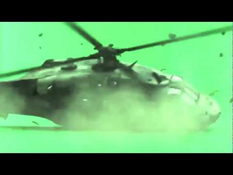IPHONE 4 ACTION MOVIE FX  GREEN SCREEN CHOPPER DOWN
