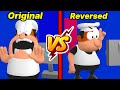 Pizza Tower Screaming Meme ORIGINAL Vs REVERSED Version