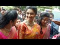 Fans Goes Crazy As Actress KrithiShetty Launched Vega Sri Gold And Diamonds Store In Hyderabad
