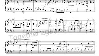 T  Giordani: Caro mio ben - arrangement for solo piano with sheet music