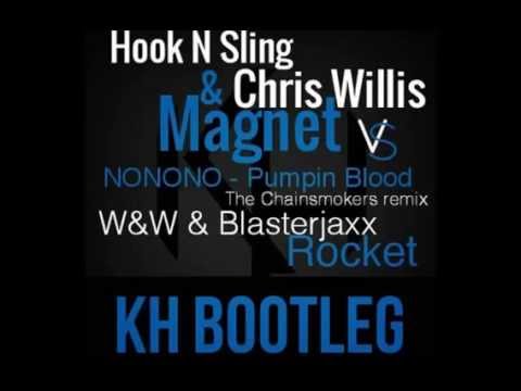 Hook N Sling&Chris Willis VS The Chainsmokers - Magnet - KH BOOTLEG
