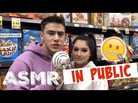 I tried ASMR in PUBLIC!! *EXTREME CRUNCH* Video
