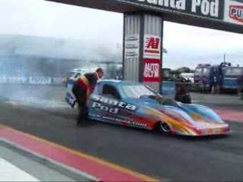 JET CAR - SANTA POD RACEWAY - FIRE FORCE