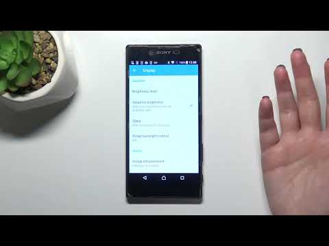 SONY Xperia Z5 Premium Change Screen Timeout