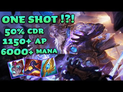 [#1 Best Ryze NA] The BEST S11 PRESEASON RYZE BUILD to 1v9 with CRAZY Item Stats (Challenger Solo Q)