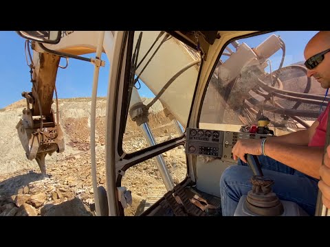 Terex RH30 Excavator With Xcentric Ripper XR80 - Operator Thomas Tatsis / Sotiriadis Mining