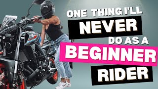 One Thing I'll Never Do as a Beginner Rider | Overcoming Fear & Building Confidence