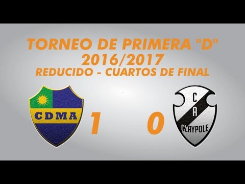 Primera "D" 2016/2017 - Cuartos de final del reducido - Alem 1 Claypole 0