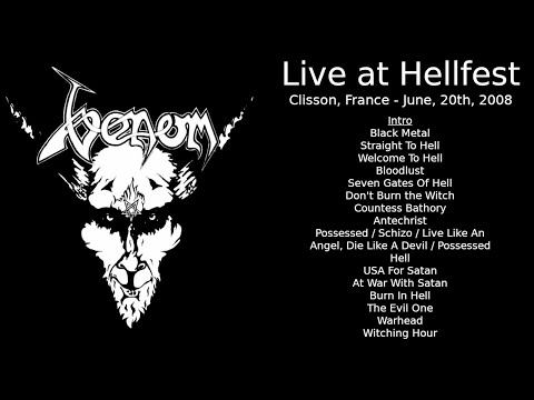Venom (UK) - Live at Hellfest 2008 (20/06/2008) [Audio only]