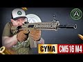 Страйкбольный автомат (Cyma) CM516 M4 URX III BLACK ABS-пластик