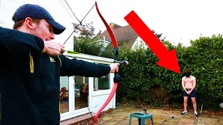 HUMAN ARCHERY ROULETTE | Challenge Pete
