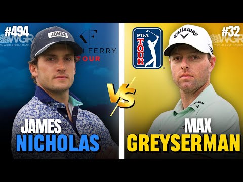 Can I Beat Max Greyserman (World #32)? | Korn Ferry vs PGA Tour | Pro vs Pro