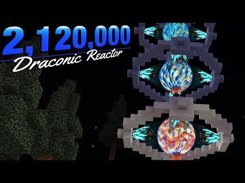 Draconic Reactor 2,120,000 M Rf/t - New World Record?