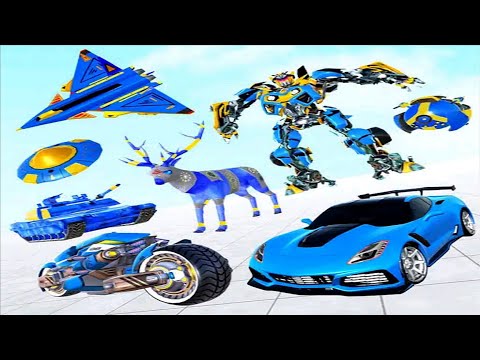 Grand Multi Robot Transform Jet War 2022 - Android iOS Gameplay