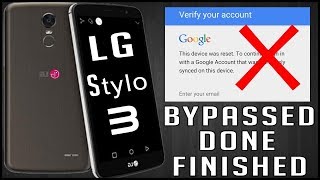 How to Bypass FRP  LG Stylo 3 LS777 All Scurty | Google Account