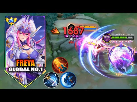 NEW BUILD UNLI CRITICAL ONE SHOT ENEMIES??? ( MUST WATCH ) FREYA BEST BUILD 2026 - MLBB