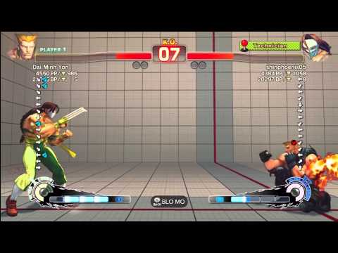 Dieminion (Guile) vs Shinphoenix05 (Vega)