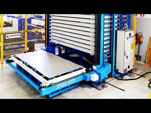 15 Years Old Refurbished Sheet Metal Storage System - Sideros Engineering -1500x3000 mm (5x10 ft)