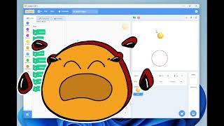 Download the video "⭕ How to Draw Basic Shape: Circle in Different Colours in Scratch with Script"