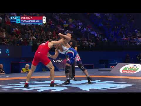 1/8 FS - 86 kg: Hassan YAZDANI (IRI) df. P. IANULOV (MDA) by VSU, 10-0