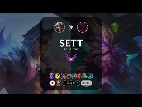 Sett Top vs Ornn - KR Master Patch 13.12