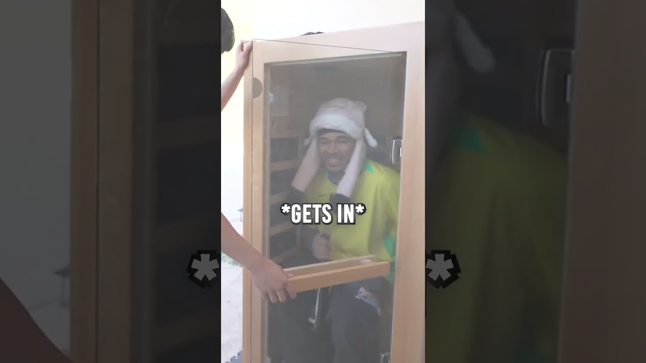 Max Fell For The Soundproof Sauna Prank 😂😂