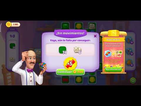 Homescapes level 9308 Hard level (+5moves)