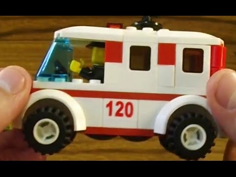 Инструкция как собрать лего скорая помощь