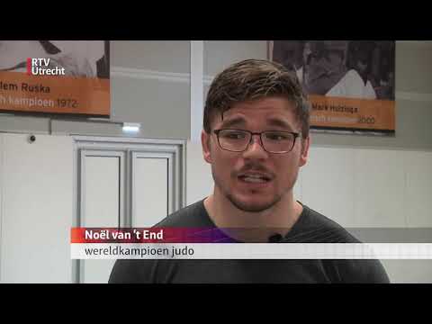 Topfitte judoka Noël van 't End traint alvast voor 2021 [RTV Utrecht]