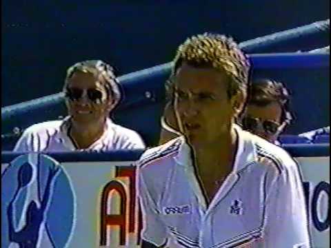 Cincinnati 1984 SF - Mats Wilander v Jimmy Connors