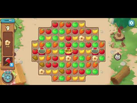 We Bare Bears Match3 Repairs Level 42 - No Boosters