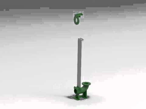 6 in Guide Rail Assembly