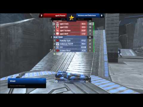 EGL8 : Mad Catz Halo Reach Championship : apeX vs Vicious and Delicious : LB Final - Map 1