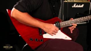 Video thumbnail for Quick Riffs: Gibson 2016 Explorer T by Swee Lee