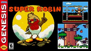Super Robin [Sega Genesis] (Demo levels 1 to 20) Homebrew