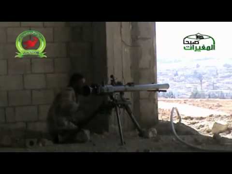 استهداف  قوات النظام بقاذف بي 9 من قبل الفرقة 19 في خان العسل في ريف حلب