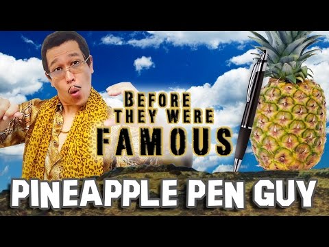 PINEAPPLE PEN GUY | Before They Were Famous | PPAP Video