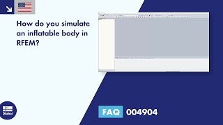 FAQ 004904 | How is an inflatable object simulated in RFEM?