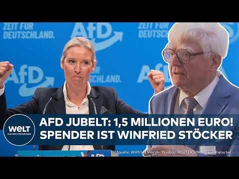 AFD: Größte Spende aller Zeiten! Winfried Stöcker - vom Skandal-Arzt zum AfD-Unterstützer